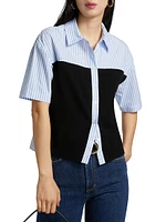 Mixed Media Shirt
