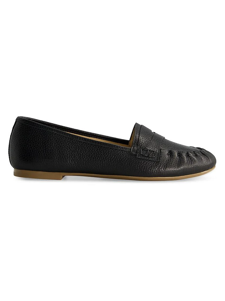Sage Moccasian Flats