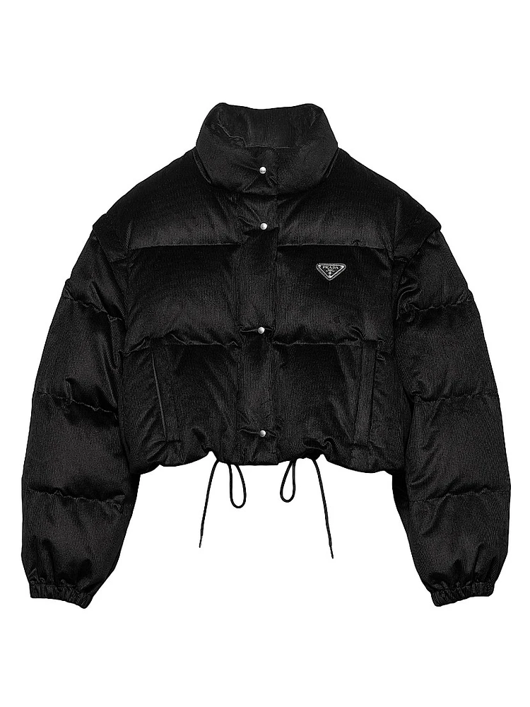 Corduroy Down Jacket