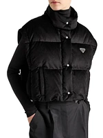 Corduroy Down Jacket