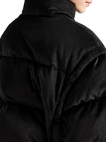 Corduroy Down Jacket
