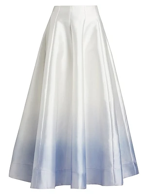Cragiburne Ombré A-Line Maxi Skirt