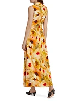 Redhill Floral Sleeveless Maxi Dress
