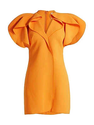 Normanhill Puff-Sleeve Minidress