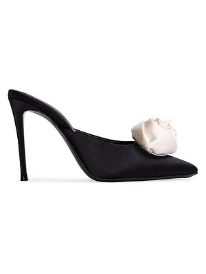 Luv 100MM Satin Mules