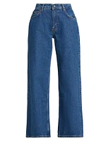 Cary Low-Rise Slouchy Wide-Leg Jeans