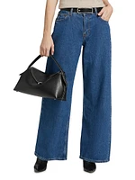 Cary Low-Rise Slouchy Wide-Leg Jeans