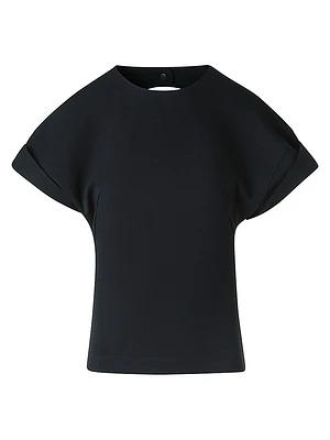 Jersey Cut-Out Back Top