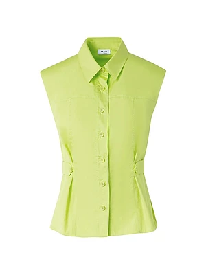 Cotton Poplin Blouse