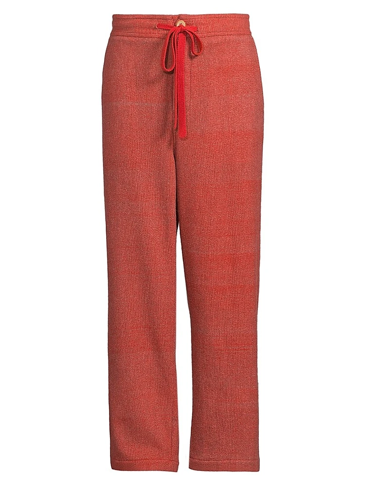 Blanket Stripe Drawstring Pants