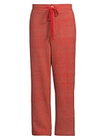 Blanket Stripe Drawstring Pants