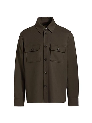 Jim Cashmere Overshirt