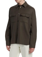 Jim Cashmere Overshirt