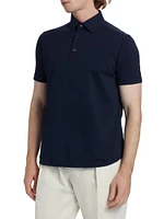 Piqué Cotton Polo Shirt