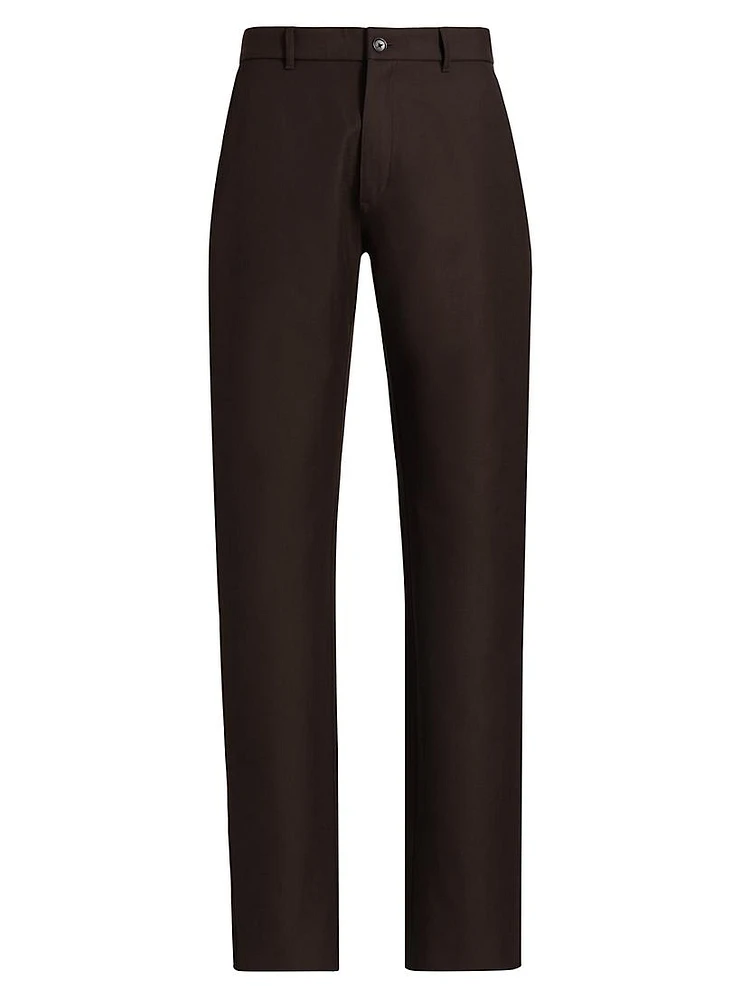 Harper Wool-Cotton Trousers