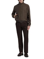 Harper Wool-Cotton Trousers