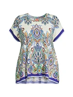 Plus The Janie Favorite Draped T-Shirt