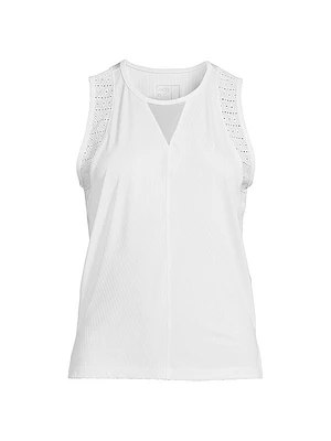 Lace Chevron Tank