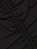 Irisa Cotton Poplin Sweetheart A-Line Midi-Dress