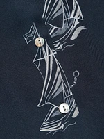 Ledger Nautical Twill Button-Front Shirt