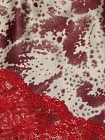 Shake Silk Asymmetric Skirt