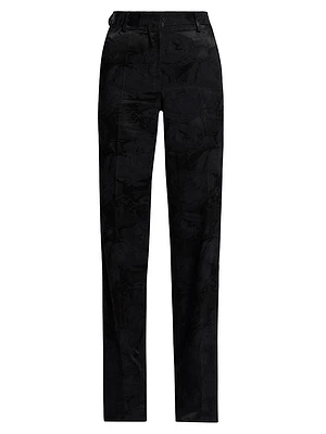 Pulla Floral Jacquard Pants