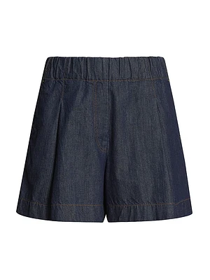 Pila Relaxed Denim Shorts
