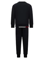 Little Boy's & Sweatsuit Set Cotton