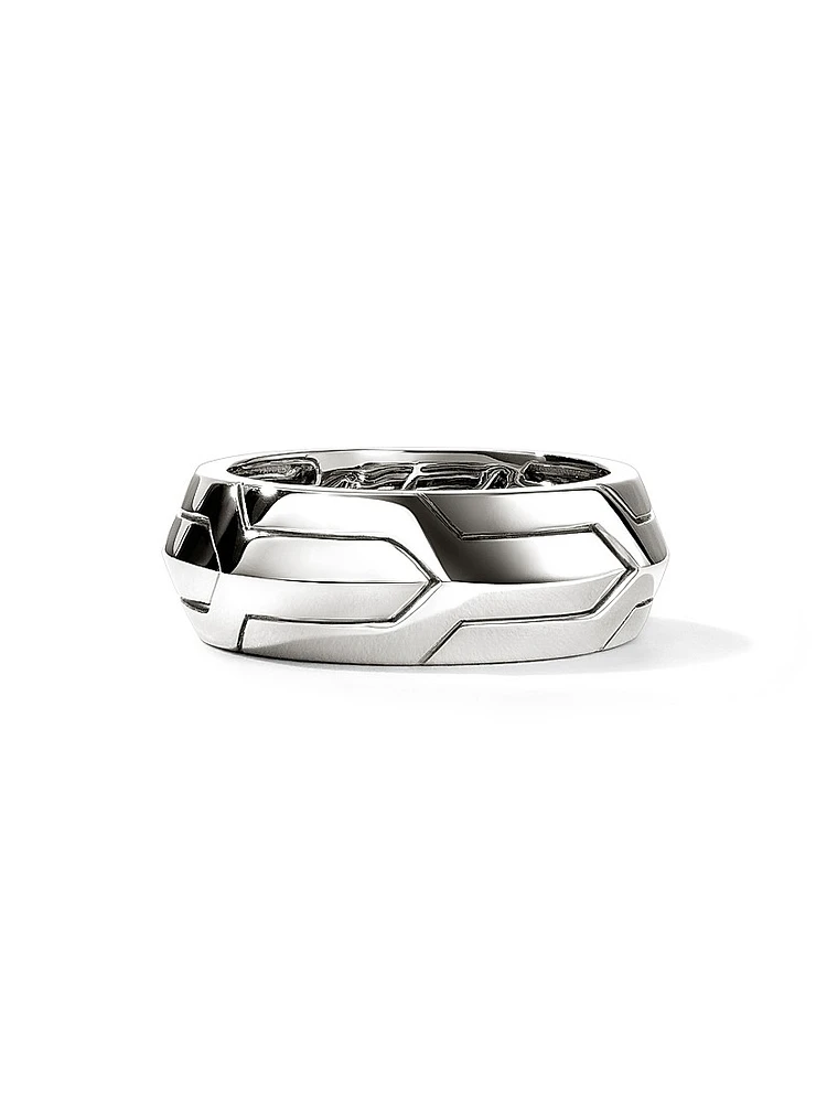 Icon Sterling Silver Band