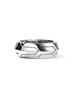Icon Sterling Silver Band