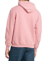 Drawstring Zip-Front Hoodie