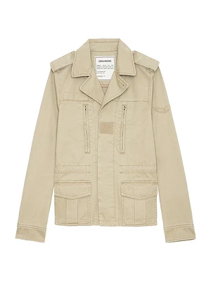 Klimi Cotton Military Jacket