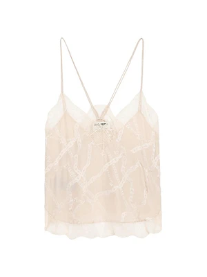 Cabri Jac Chaines Silk Camisole