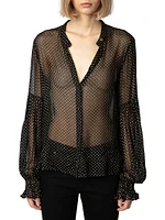 Tandy Mousseline Sparkle Blouse
