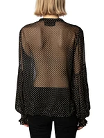 Tandy Mousseline Sparkle Blouse