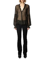 Tandy Mousseline Sparkle Blouse