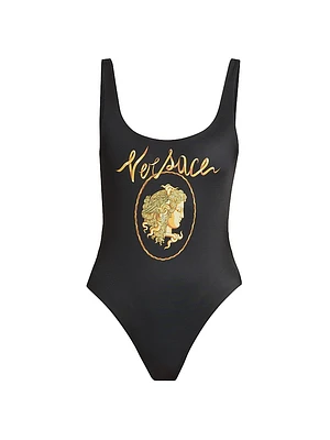 Medusa Cameo One-Piece Swimsuit