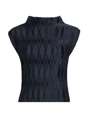 Foxe Stand Collar Top