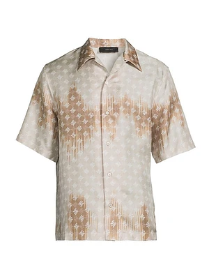 MA Quad Bleached Camp Shirt