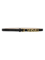Logo Leather 15MM Belt