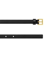 Logo Leather 15MM Belt