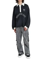 Physical Education Washed Pleated Cargo Pants