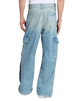 Physical Education Denim Track Logo Cargo Pants