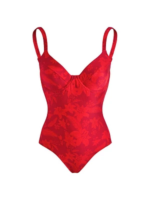 Flower Power One-Piece Swimsuit