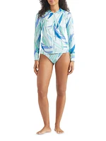 Madrague Printed Bikini Bottom