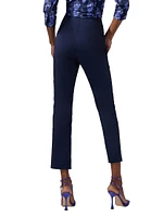 Cabana Cotton-Blend Slim-Straight Pants