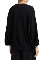 Fine Knit Wool Henley T-Shirt