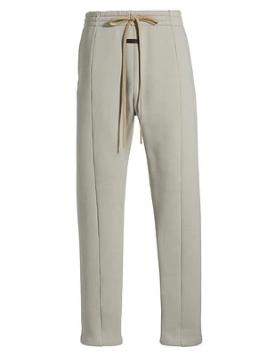 Drawstring Cotton-Blend Sweatpants