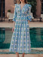 Border Melanie Dress