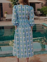 Border Melanie Dress